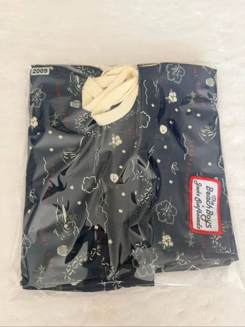 JACK’S SURFBOARDS x The Beach Boys Men’s Board Shorts 31 Navy Hawaiian Surf Prin